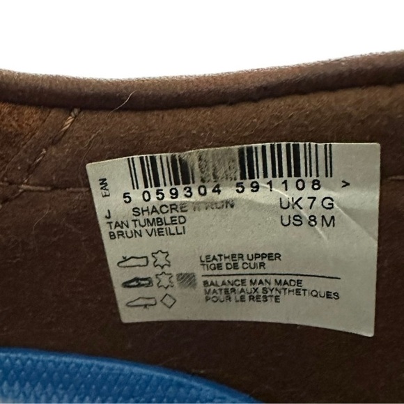 Clarks Shacre II Run Leather Chukka Boots Tan Moc Toe Size 8 main image 15